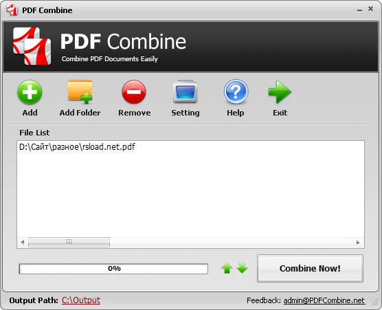 PDF Combine