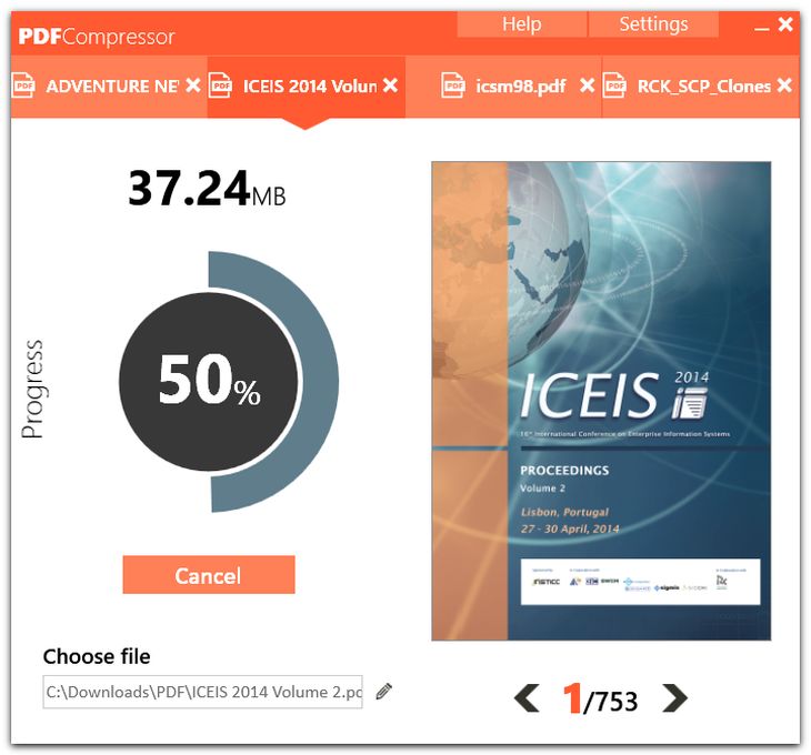 PDF Compressor бесплатно