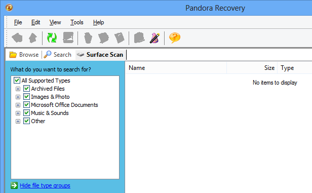 Pandora Recovery