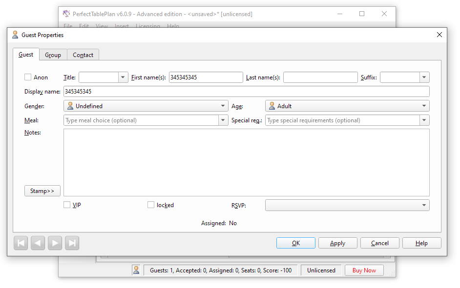 PerfectTablePlan бесплатно