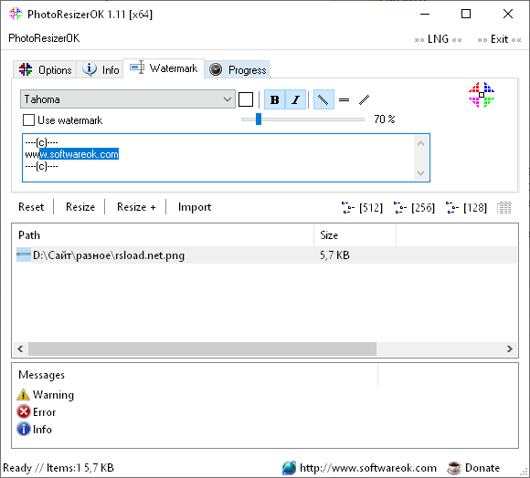 PhotoResizerOK скачать