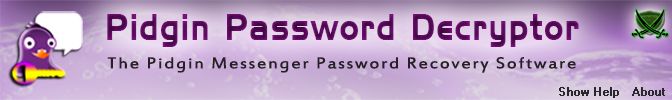 PidginPasswordDecryptor