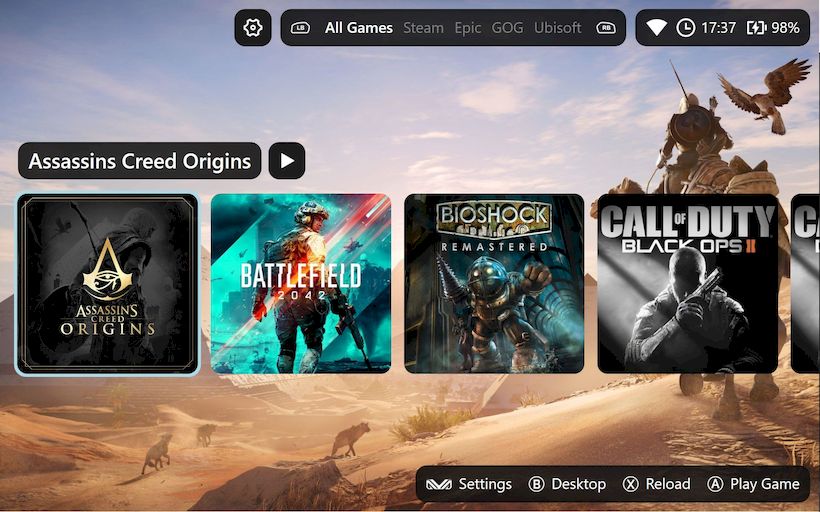 Playmate Game Launcher