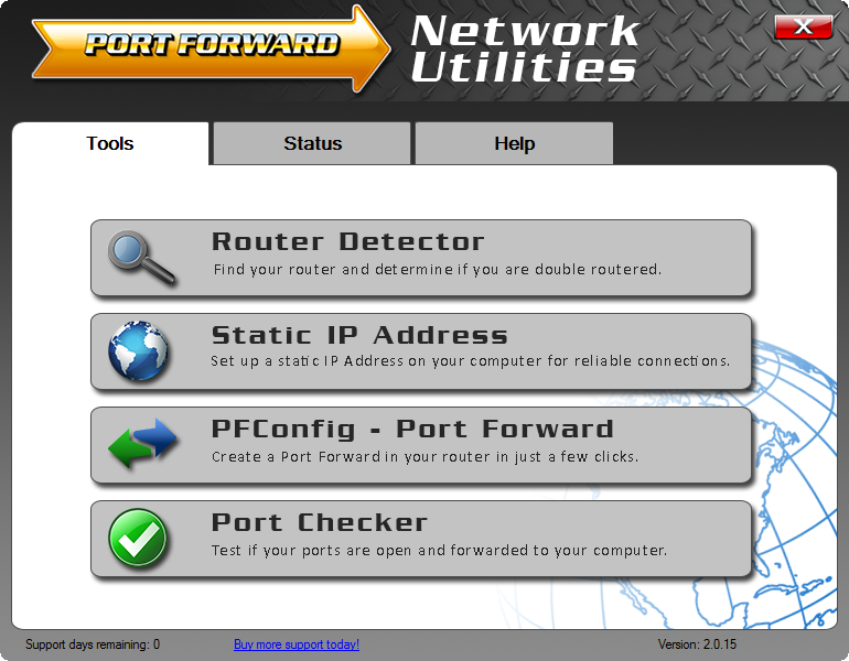 PortForward Network Utilities