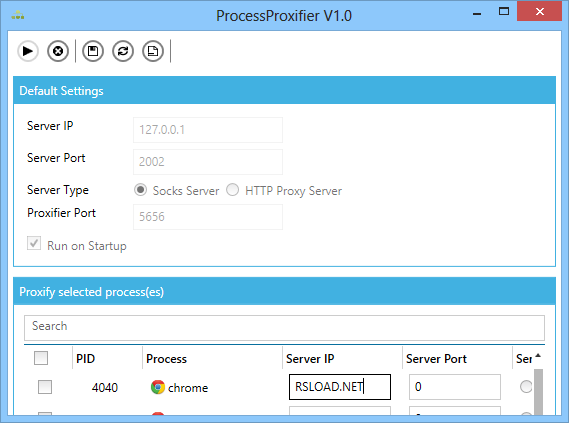 ProcessProxifier