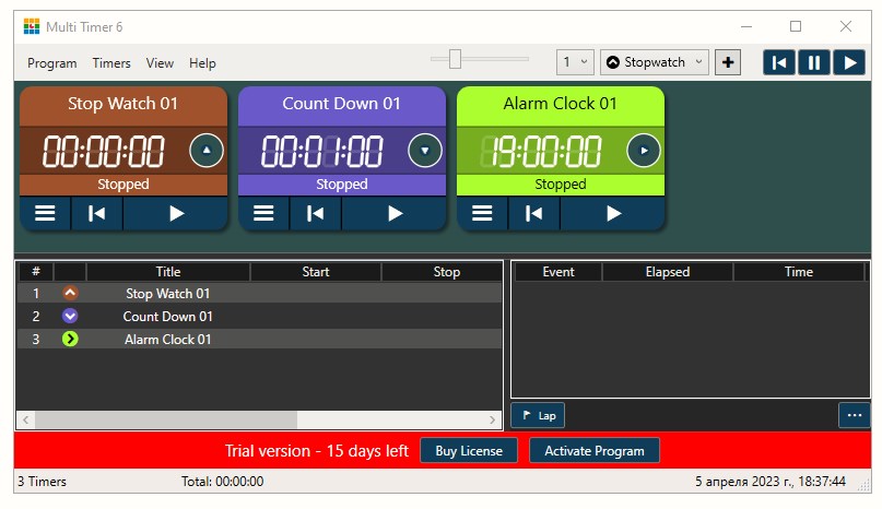 Programming Multi Timer crack