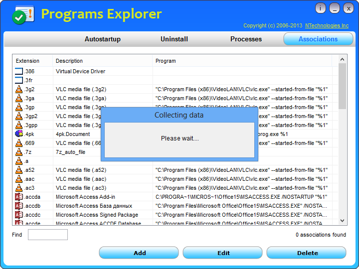 Programs Explorer