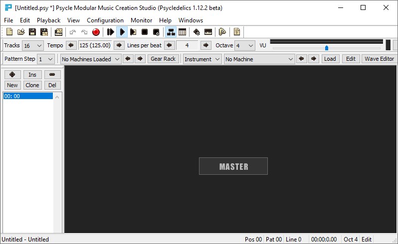 Psycle Modular Music Creation Studio