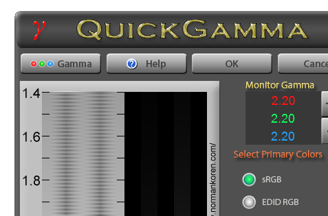 QuickGamma