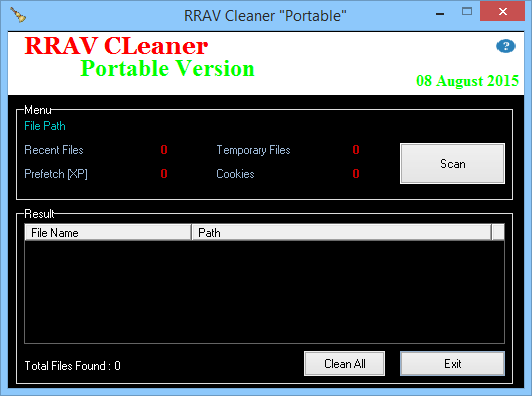 RRAV Cleaner Portable