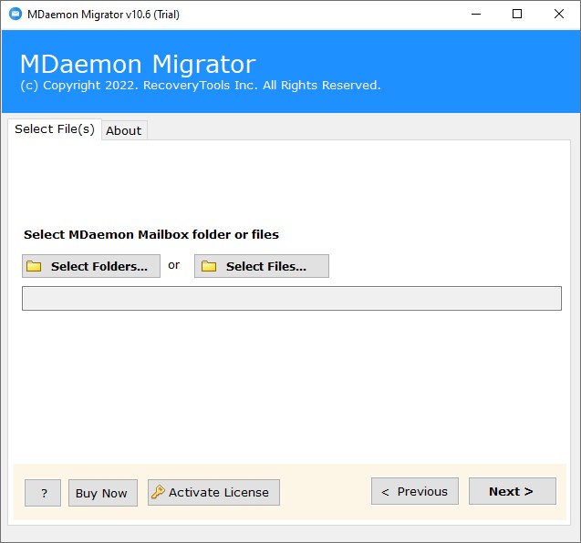 RecoveryTools MDaemon Migrator