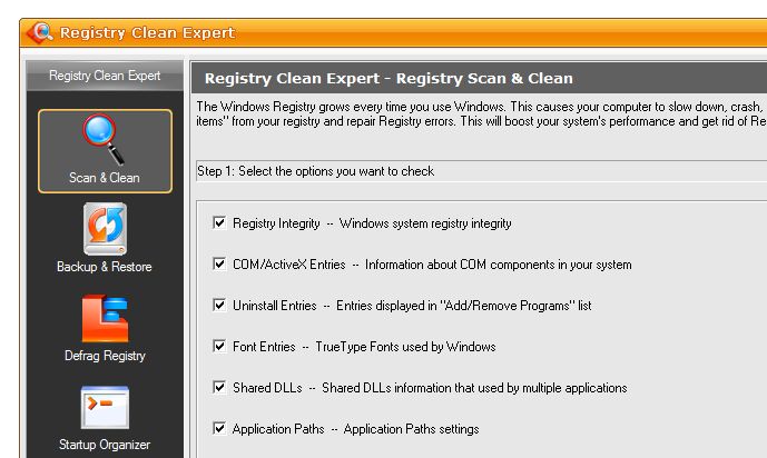 Registry Clean Expert