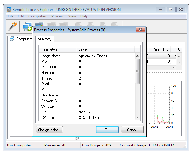 Remote Process Explorer