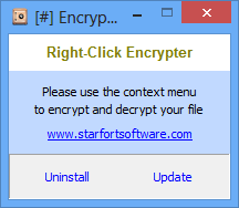 Right-Click Encrypter