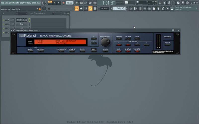 Roland VS SRX Keyboards