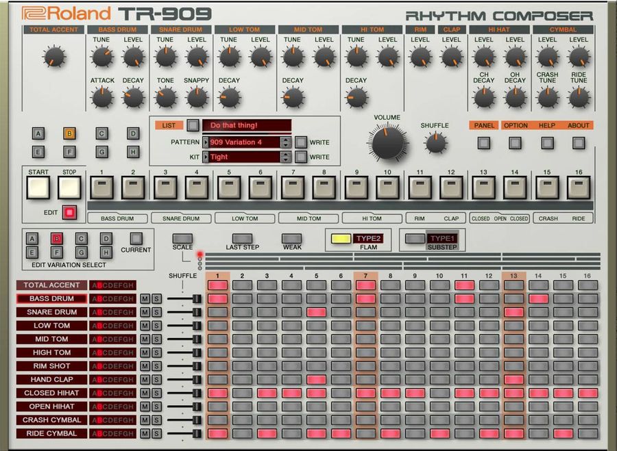 Roland VS TR-909