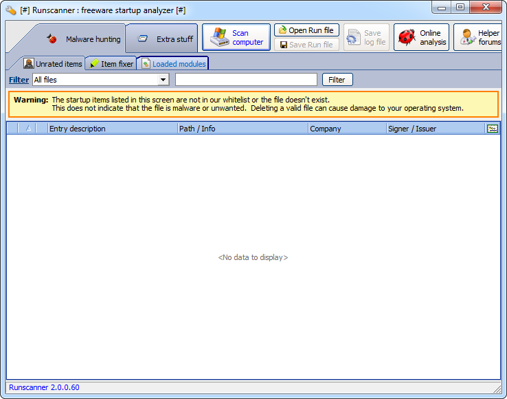 RunScanner скачать