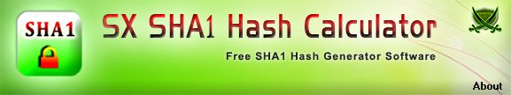 SX SHA1 Hash Calculator