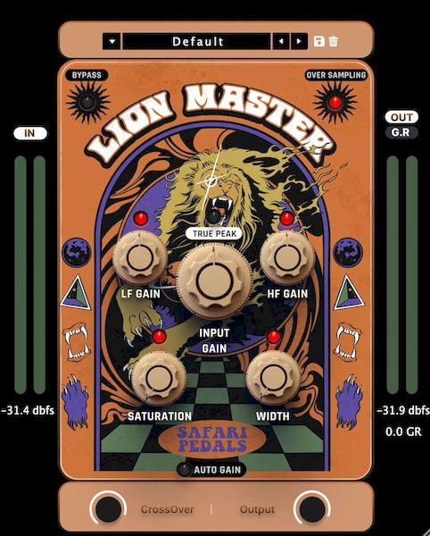 Safari Pedals Lion Master