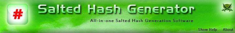 SaltedHashGenerator