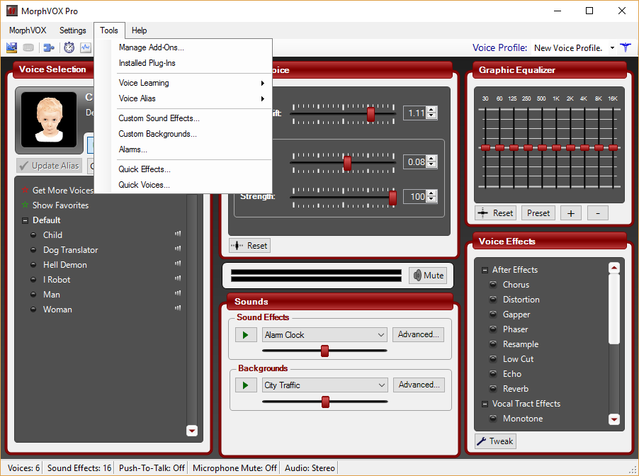 Screaming Bee MorphVOX бесплатно