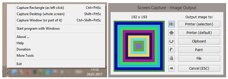 Screen Capture + Print