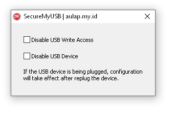 SecureMyUSB