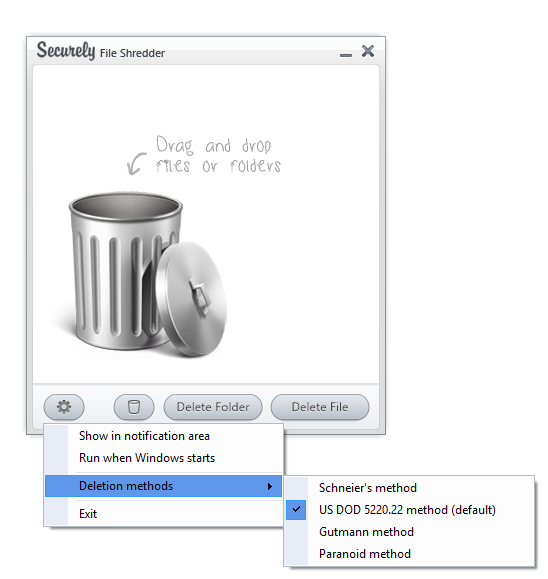Securely File Shredder