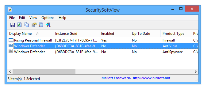 SecuritySoftView