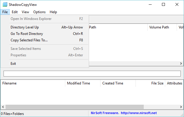 ShadowCopyView скачать