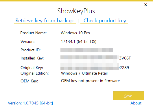 ShowKeyPlus