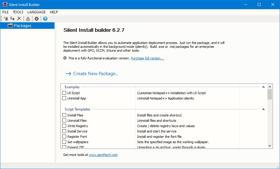 Silent Install Builder