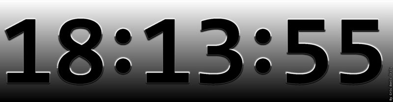 Simple Big Clock