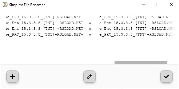 Simplest File Renamer