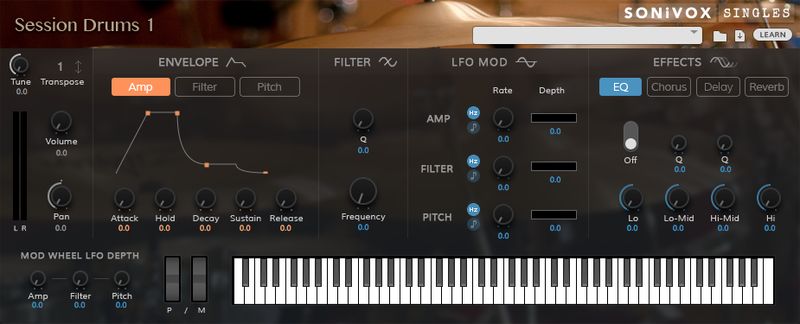 Singles Session Drums