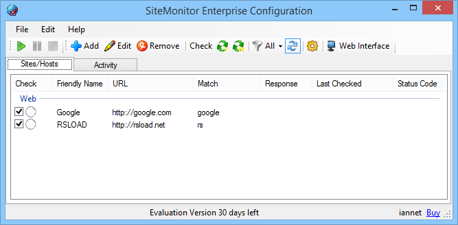 SiteMonitor