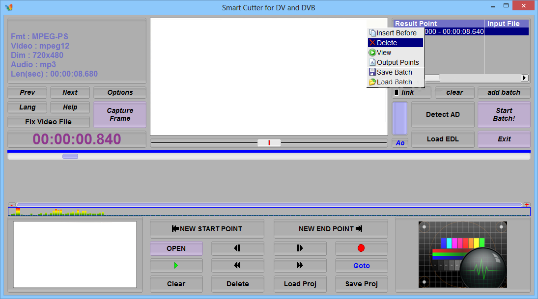 Smart Cutter for DV and DVB скачать