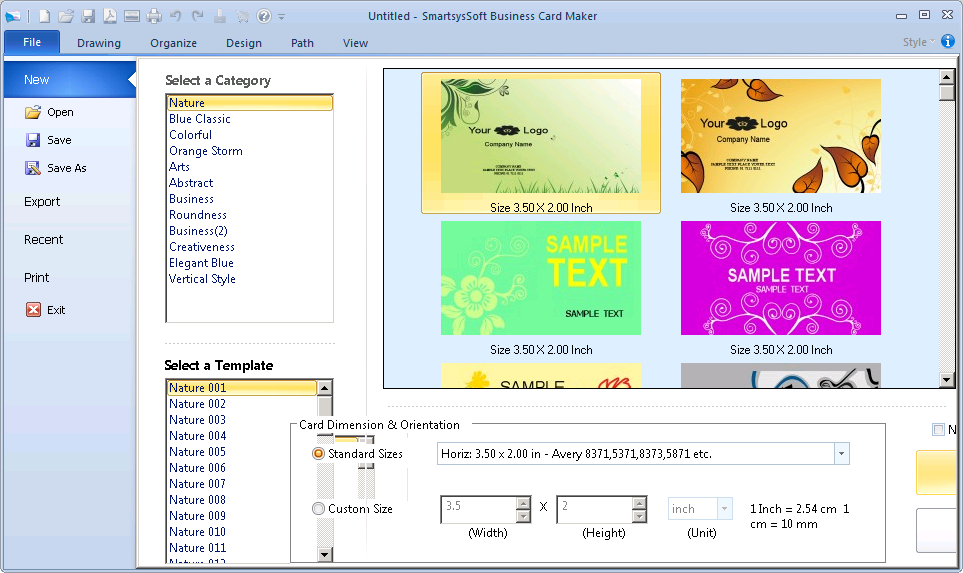 SmartsysSoft Business Card Maker