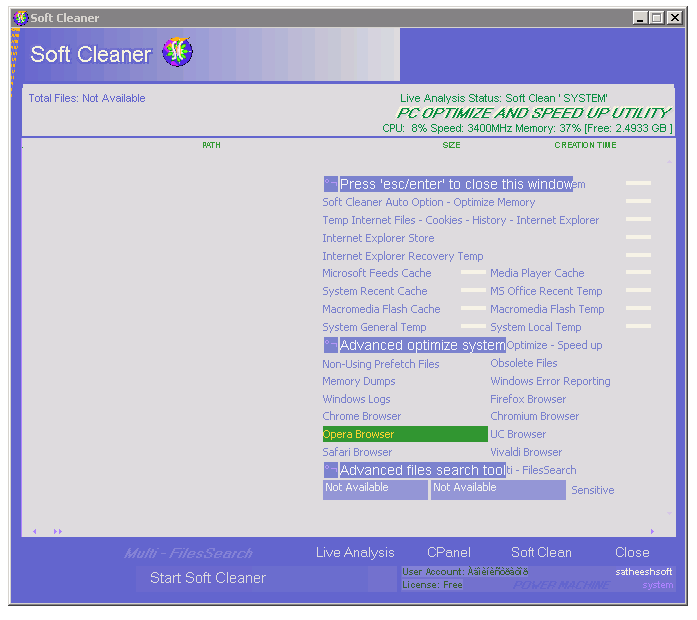 Soft Cleaner бесплатно