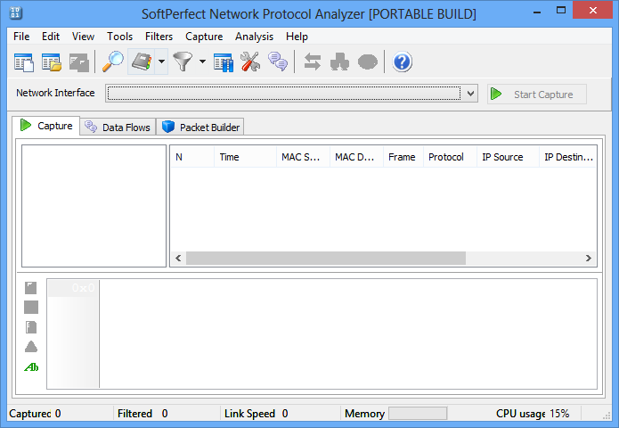 SoftPerfect Network Protocol Analyzer