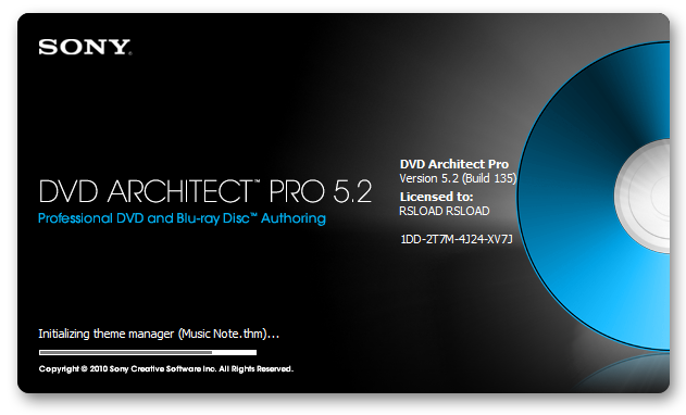 Sony DVD Architect