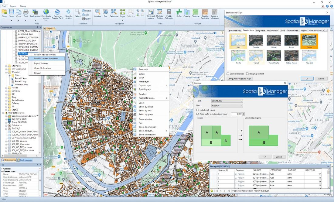 Spatial Manager Desktop + key