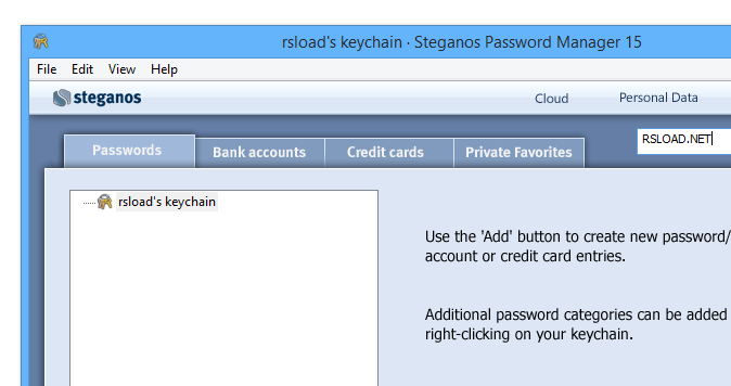 Steganos Password Manager