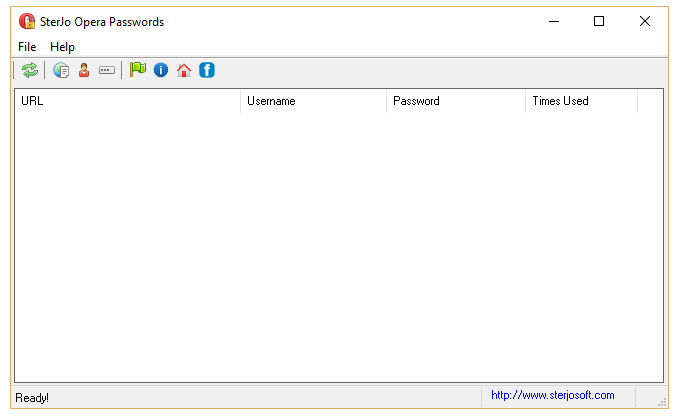 SterJo Opera Passwords