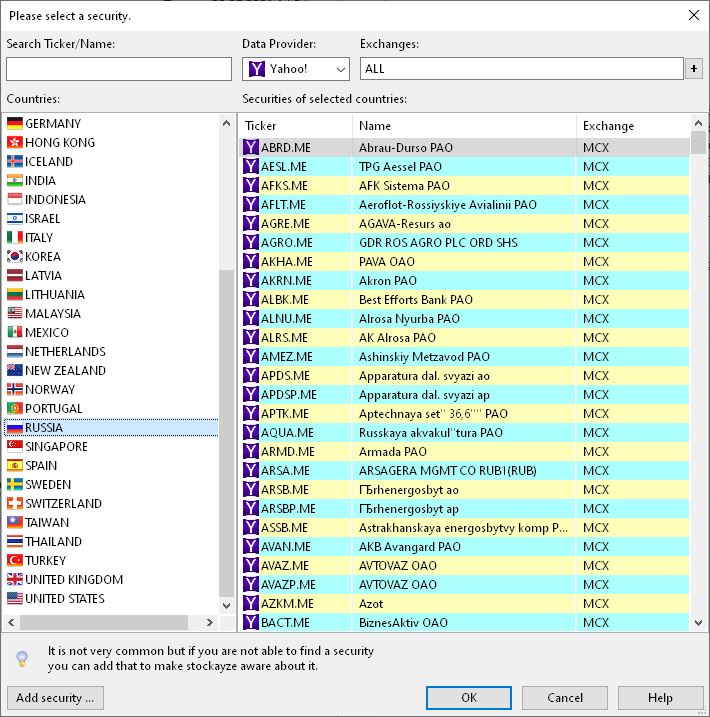 Stockalyze скачать