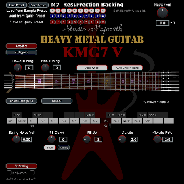 Studio Major 7th KMG7 V