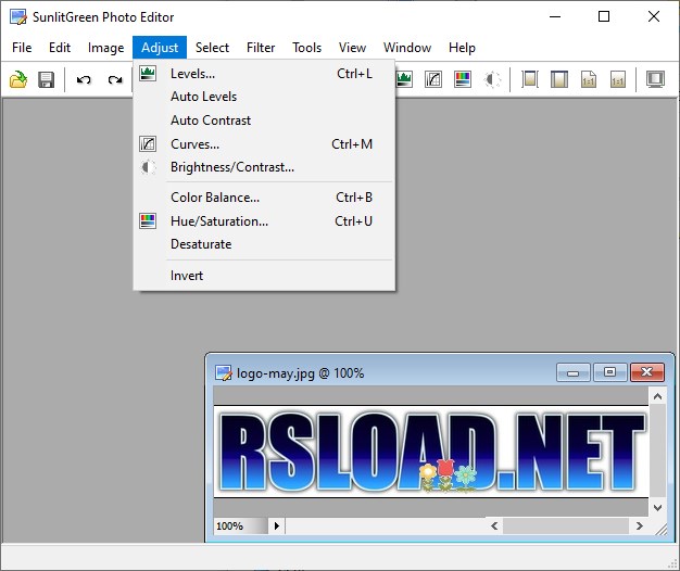 SunlitGreen Photo Editor