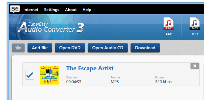 SuperEasy Audio Converter