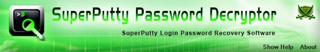 SuperPutty Password Decryptor