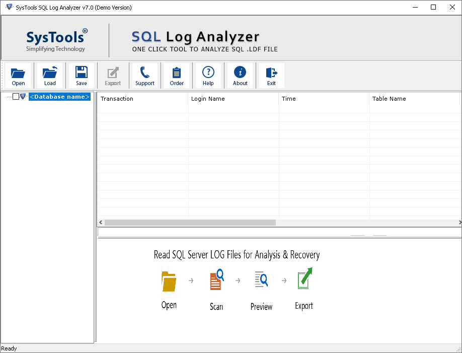 SysTools SQL Log Analyzer скачать